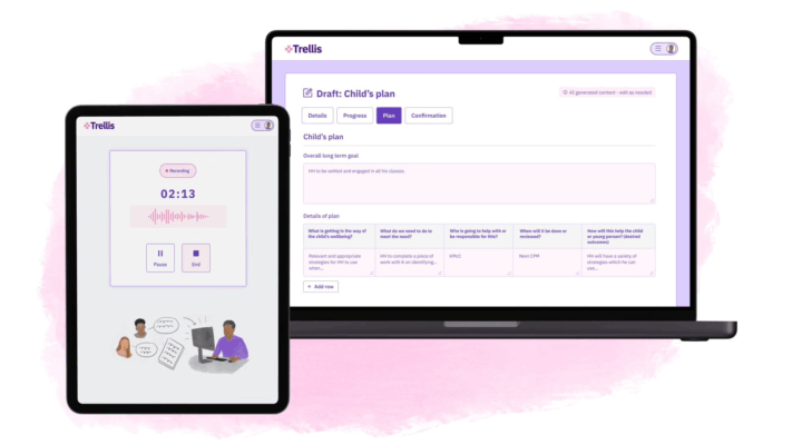 Trellis user interface